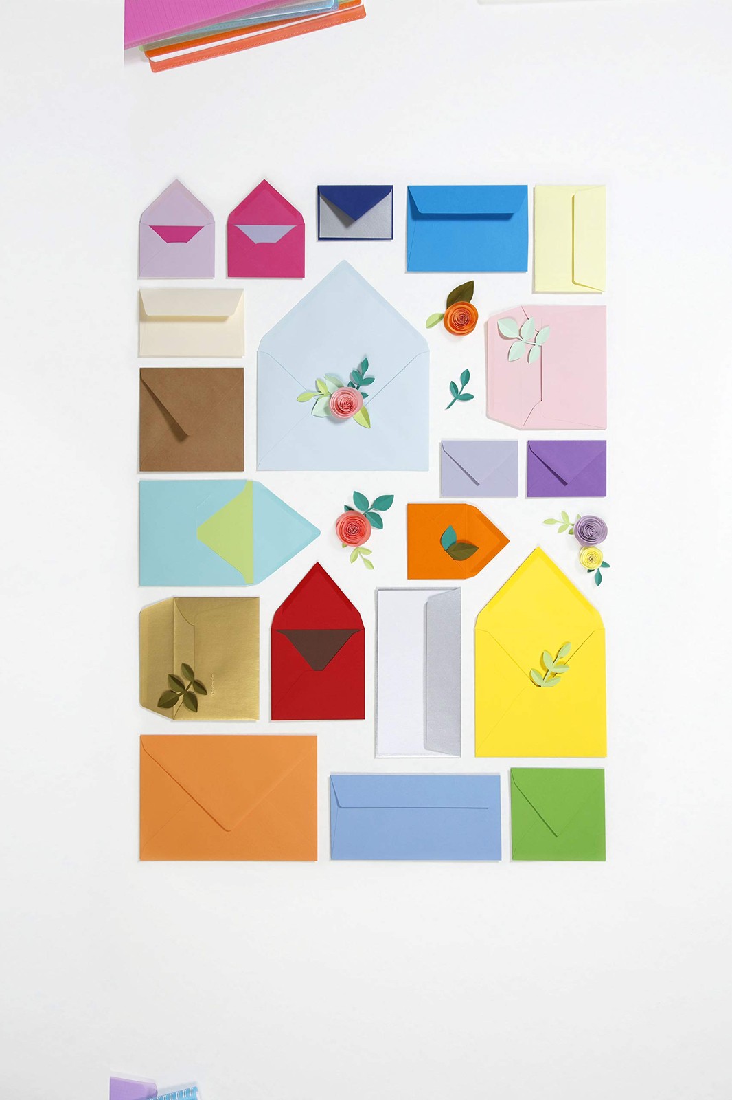 1316C Pack of 25 Cards Pollen in C6 Size, 110 x 155mm, 210g, White