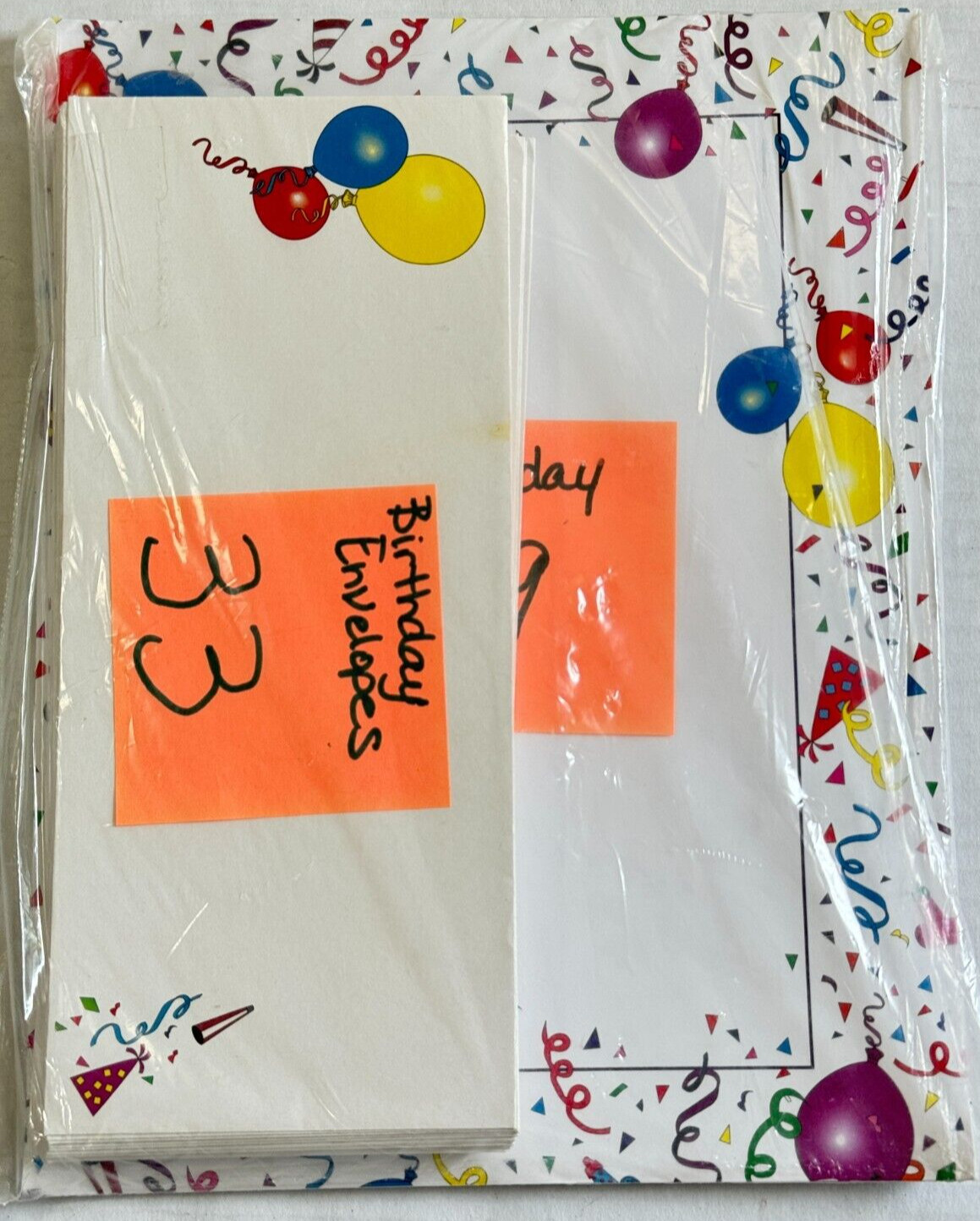 School ABC Birthday Inkjet Printer Paper Letter 8-1/2″ x 11″ Note Cards LOT of 6
