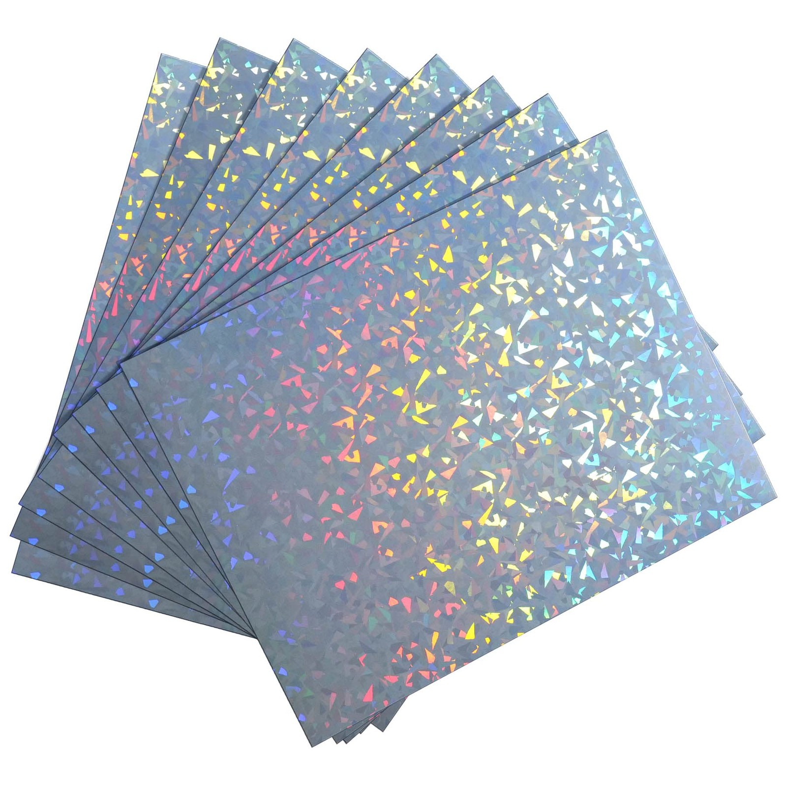 20 Sheets Printable Holographic Sticker for Inkjet & Laser Printer Holographi…