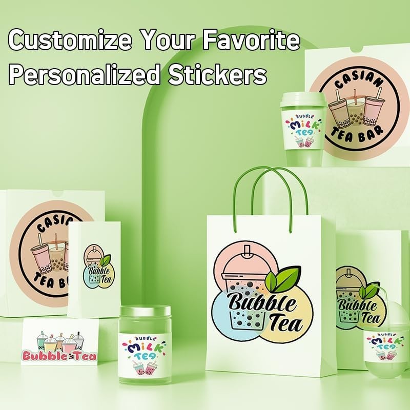 50 Sheets of Glossy Sticker Paper 4×6 Inches – Self-Adhesive, Quick-Dry