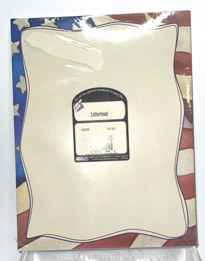 Masterpiece Studios Patriotic U.S. Flag Printer Paper 8×11