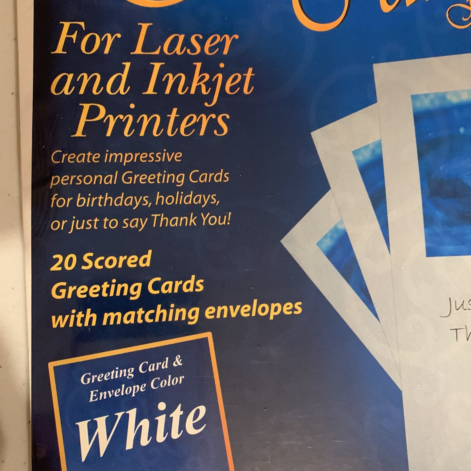 Greeting Card Paper for Laser and Inkjet Printers 20 Make your Own W Envelopes