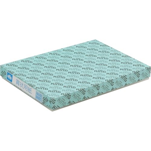 King Corporation Certificate Paper B5 Wide Vertical Border No Clouds 100 Sheets
