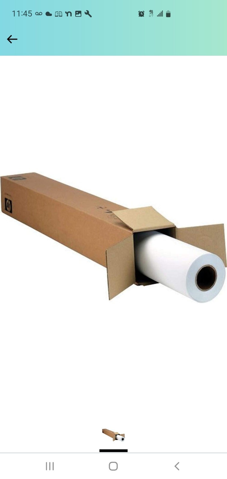 HP C1861A Bond Paper Roll