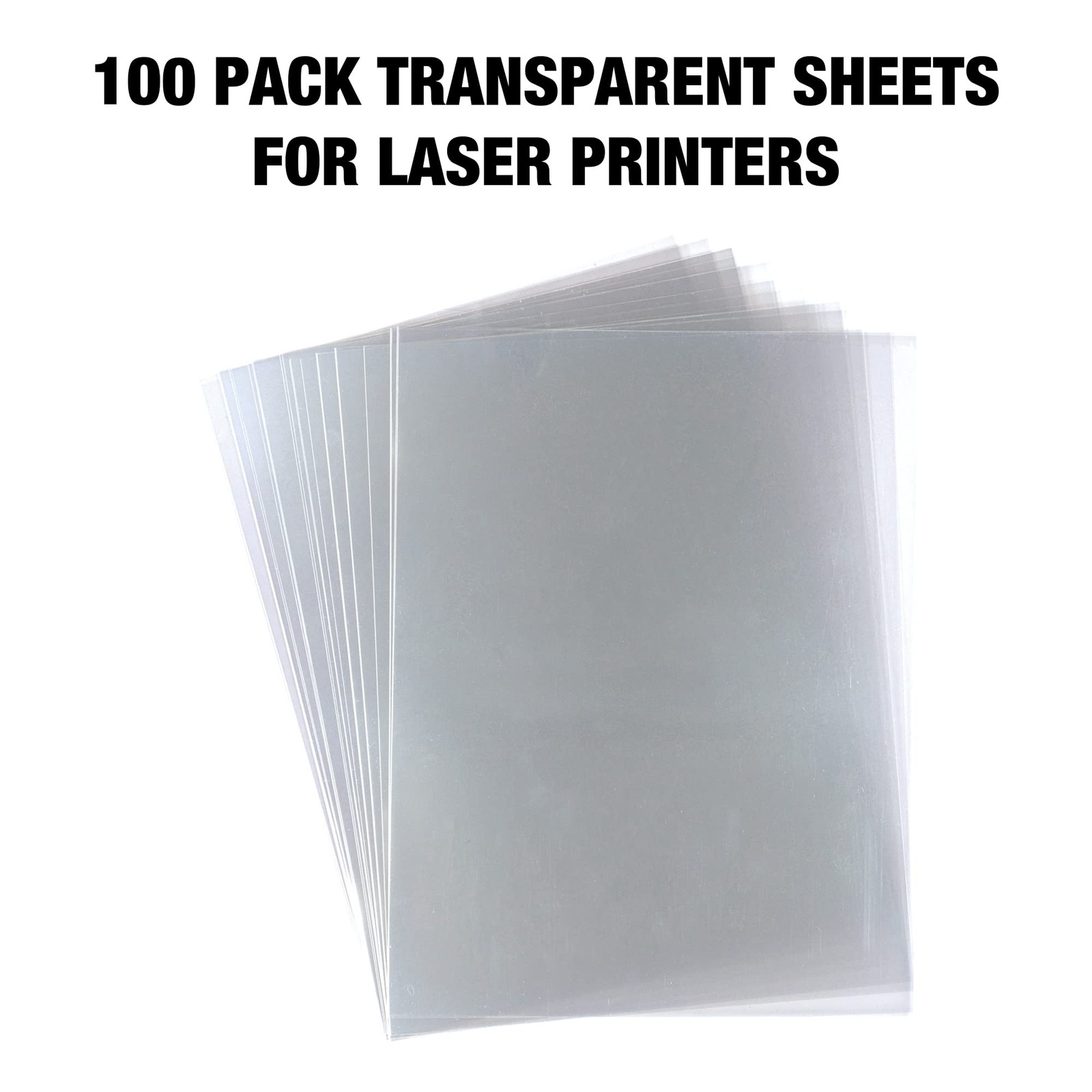 Samsill Transparency Film for Laser Printers, 100 Sheets, Not for Inkjet