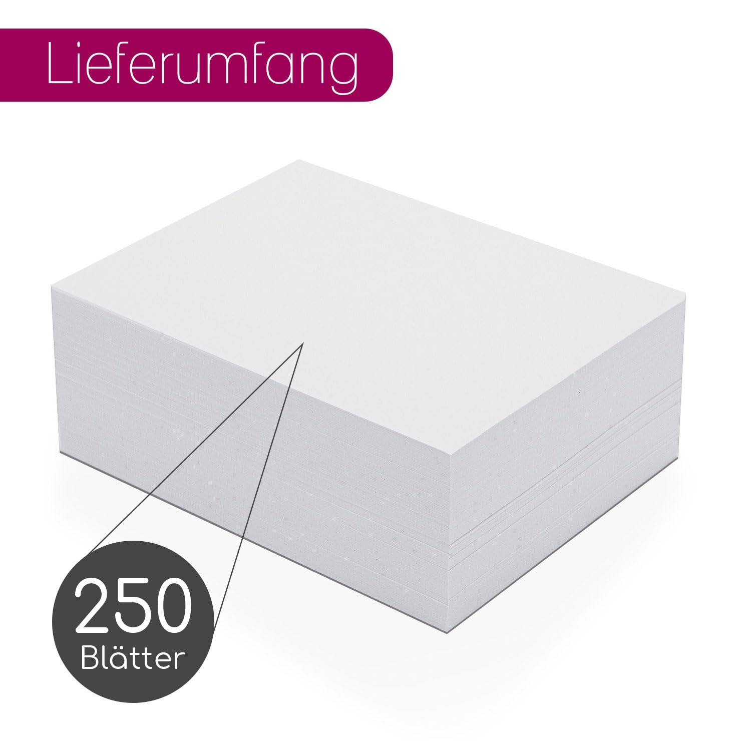 A4 Premium Copy Paper I 120gsm I 250 Sheets in White I Paper Blank Re…
