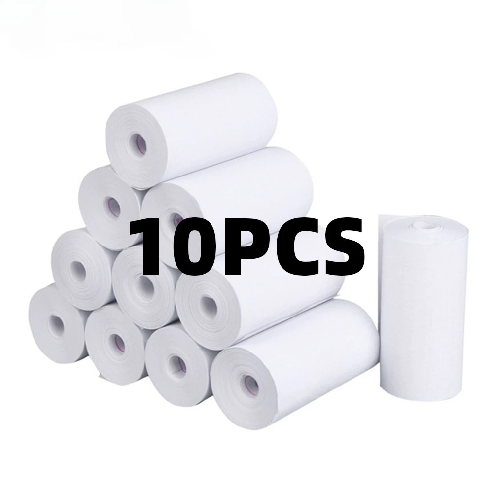 10Rolls 57×25 MM Thermal Paper White Children Camera Instant Print Kid 10 Pcs