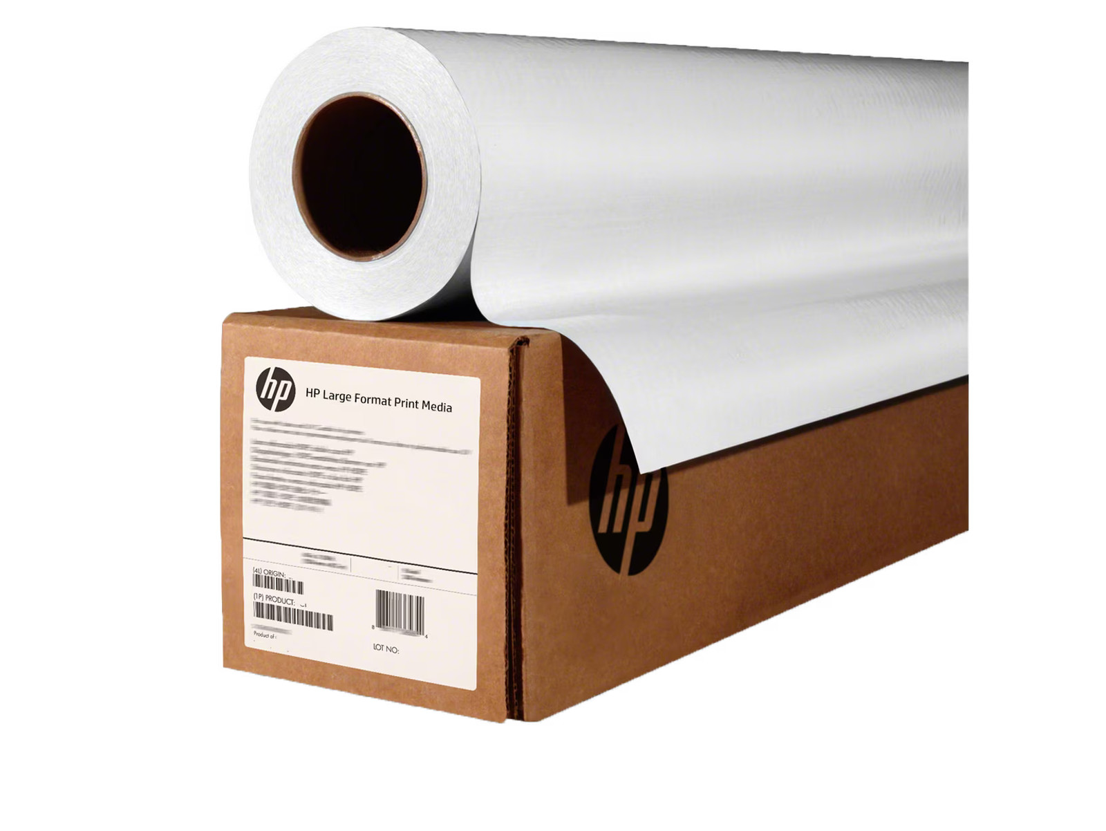HP Universal Inkjet Print Photo Paper 42″ x 100 ft Semi-Gloss White Q6581A