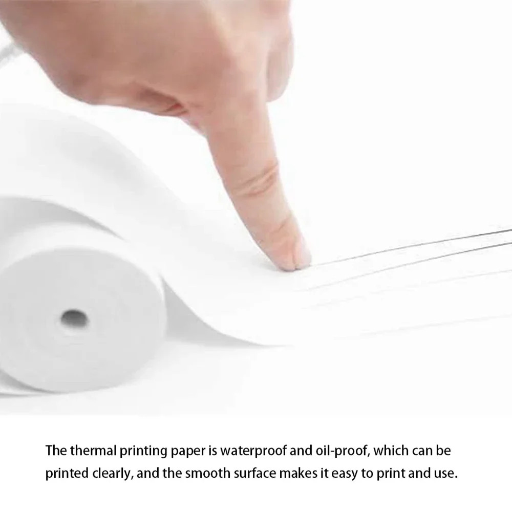 10Rolls 57×25 MM Thermal Paper White Children Camera Instant Print Kid 10 Pcs