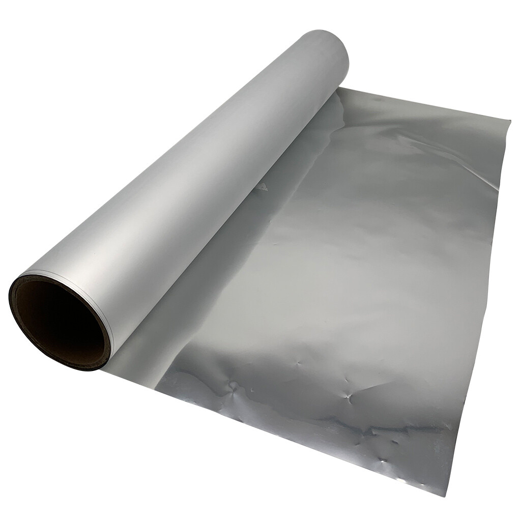 CALCA 24in x 65.6ft DTF Gold / Silver Foil Film Roll,Cold Peel