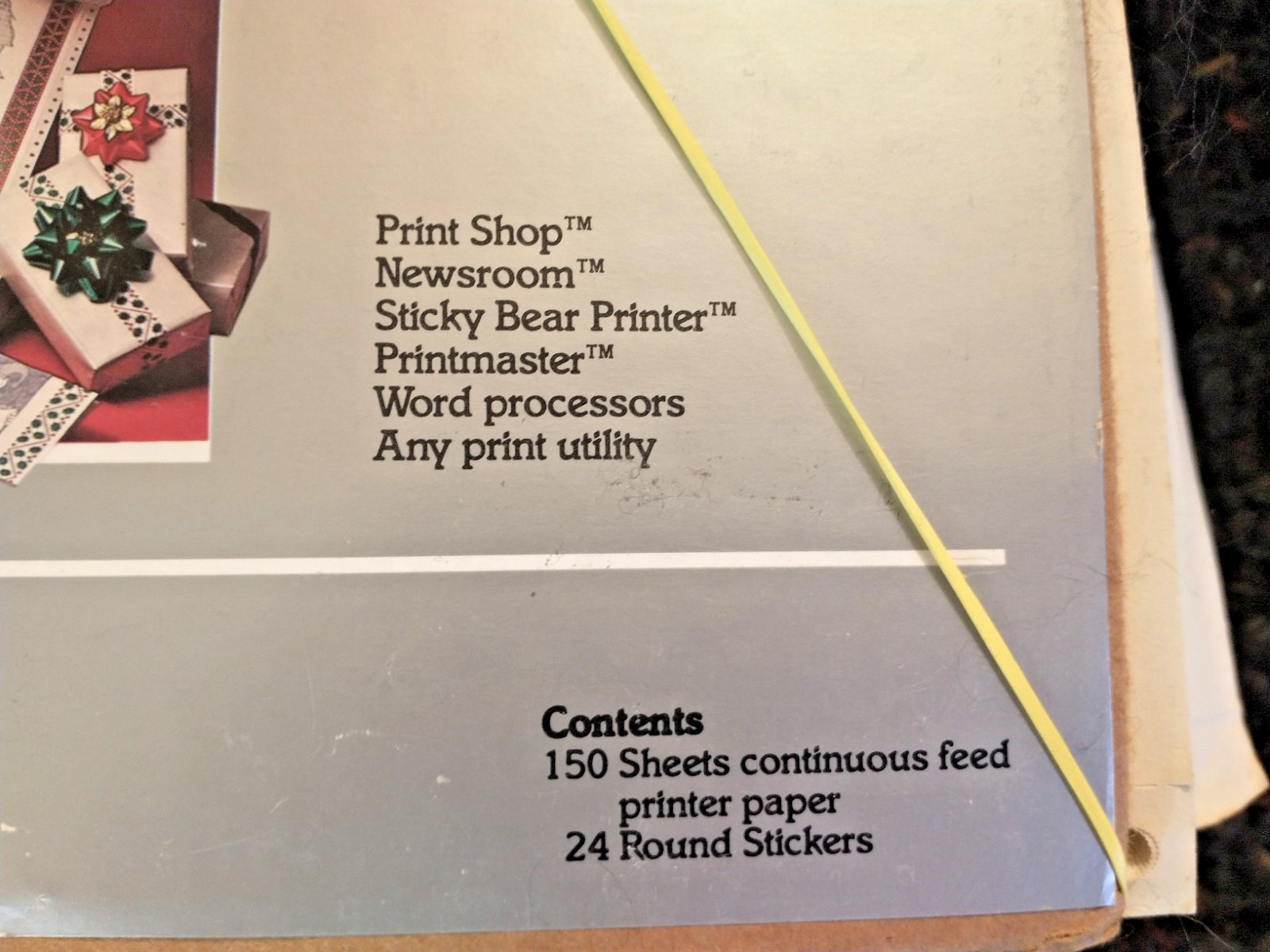 Hi Tech Expressions Continuous Printer Paper Lot Dot Matrix Greeting Paper