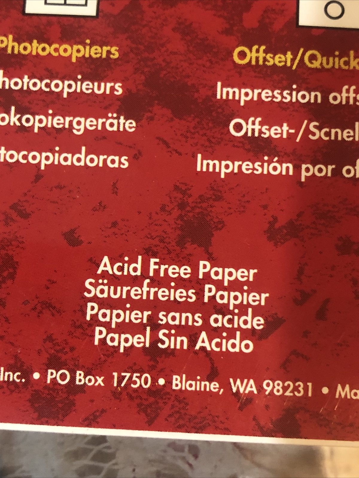 Acid Free Letterhead Desktop Stationary Printer Paper 100 CT. Sealed. A16