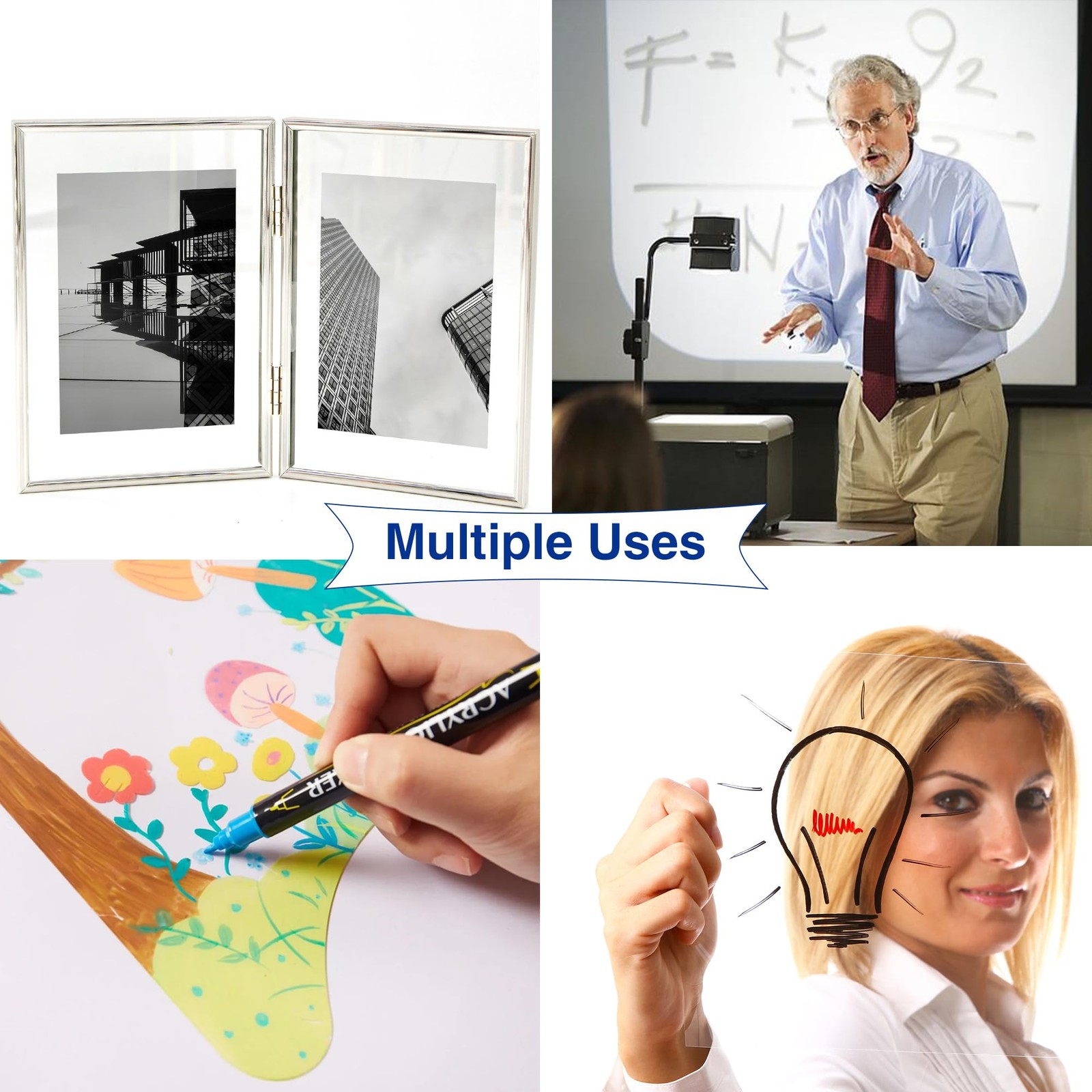 11X17 Printable Transparency Sheets, 4mil Clear Overhead Projector Film for I…
