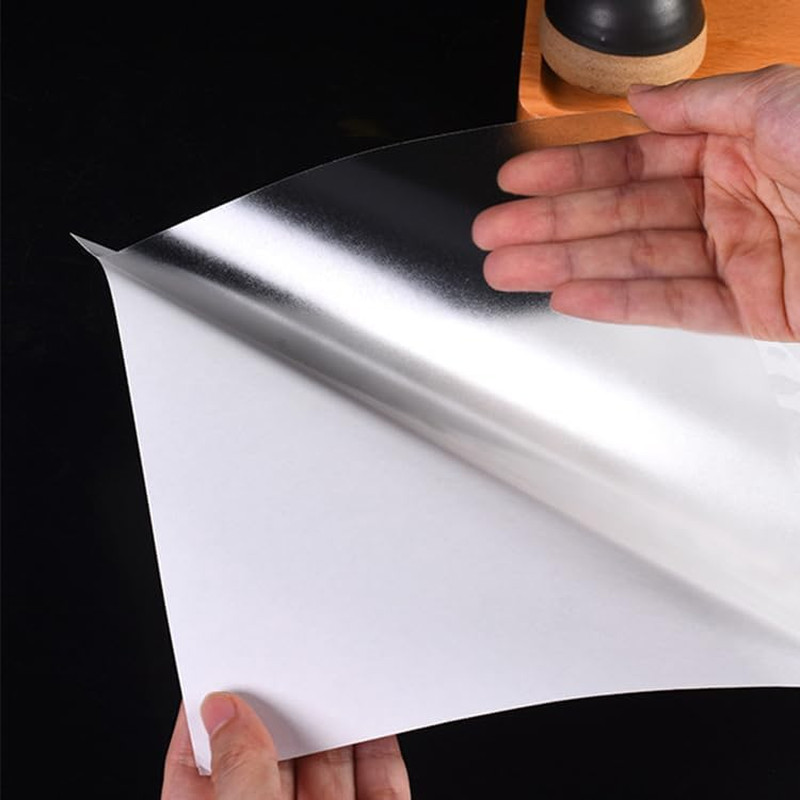 Clear Sticker Paper for Inkjet Printer – Transparent Glossy 8.5 X 11