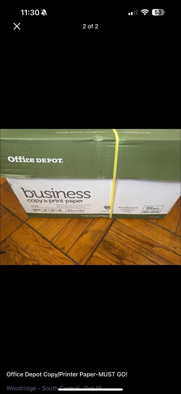 Business printer Paper