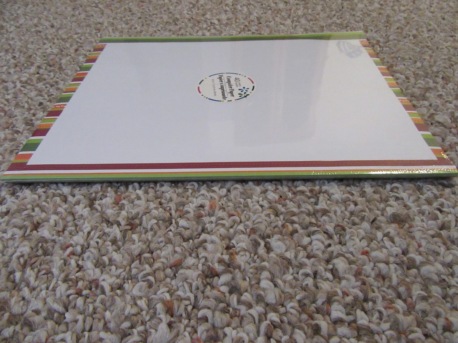 Greenbrier Writing/Computer Paper 40 Sheets 8.5″ x 11″ Fall Colors