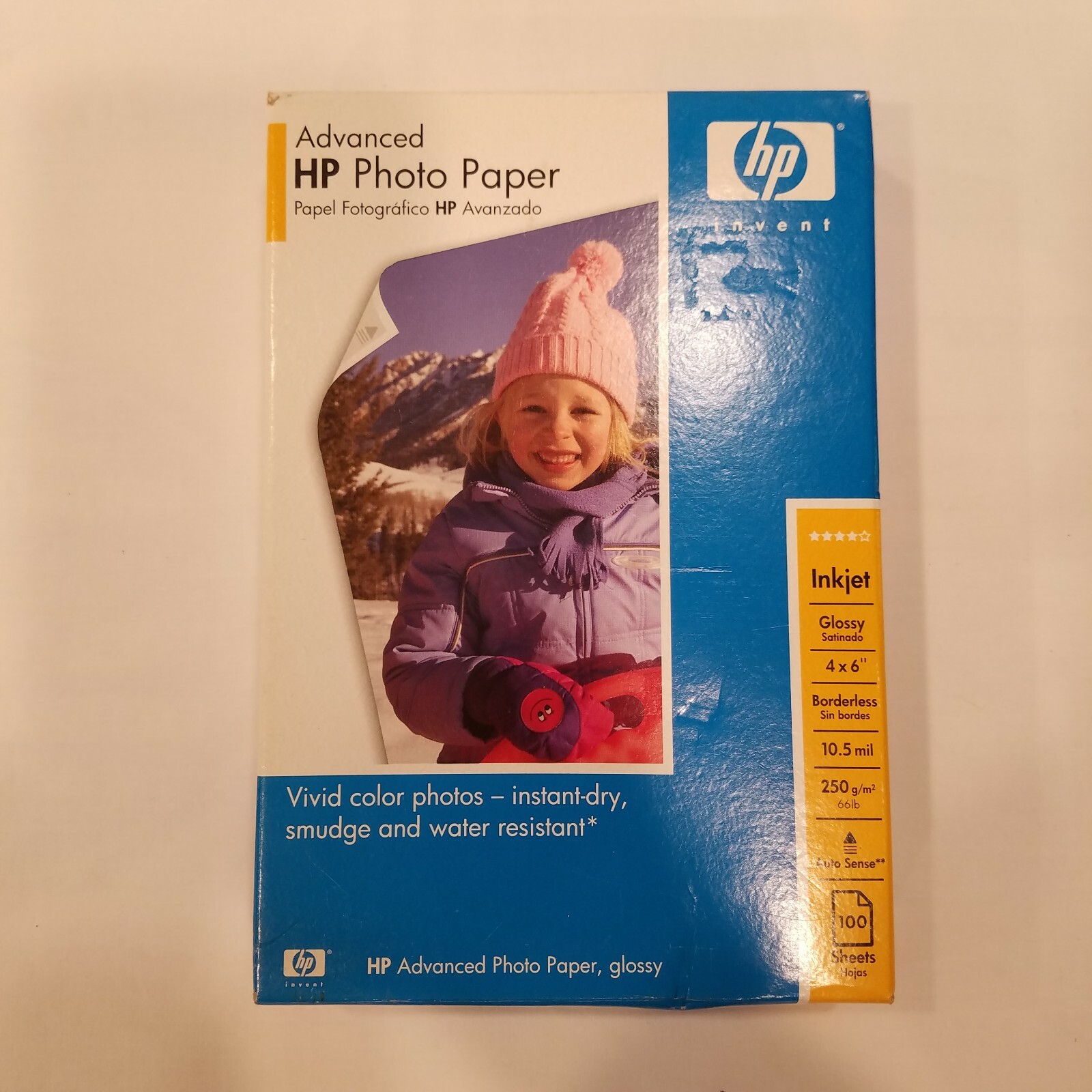 HP Advanced, Premium, Primium +, Photo Paper 4 x 6 Packages of 100 Sheets Each