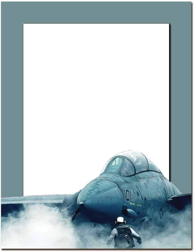 Air Force Letterhead Letterhead Laser & Inkjet Printer Paper 25 Pack)