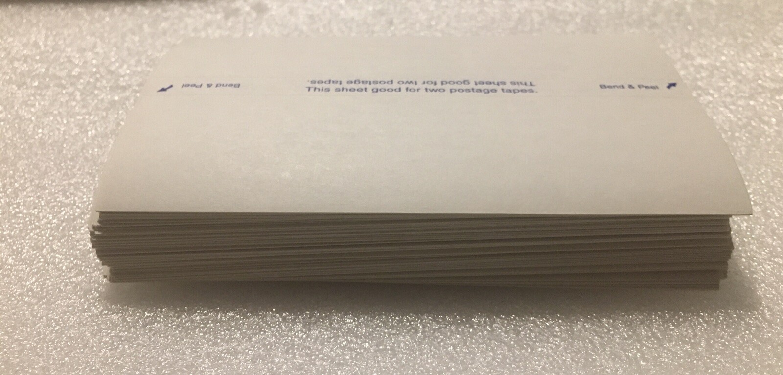 POSTAGE METER TAPE STRIPS Genuine PITNEY BOWES 620-9 Has 93 Sheets = 186 Strips