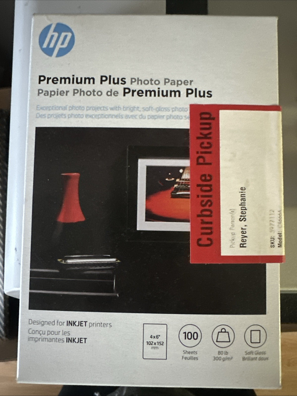 Hewlett Packard Premium Plus Photo Paper