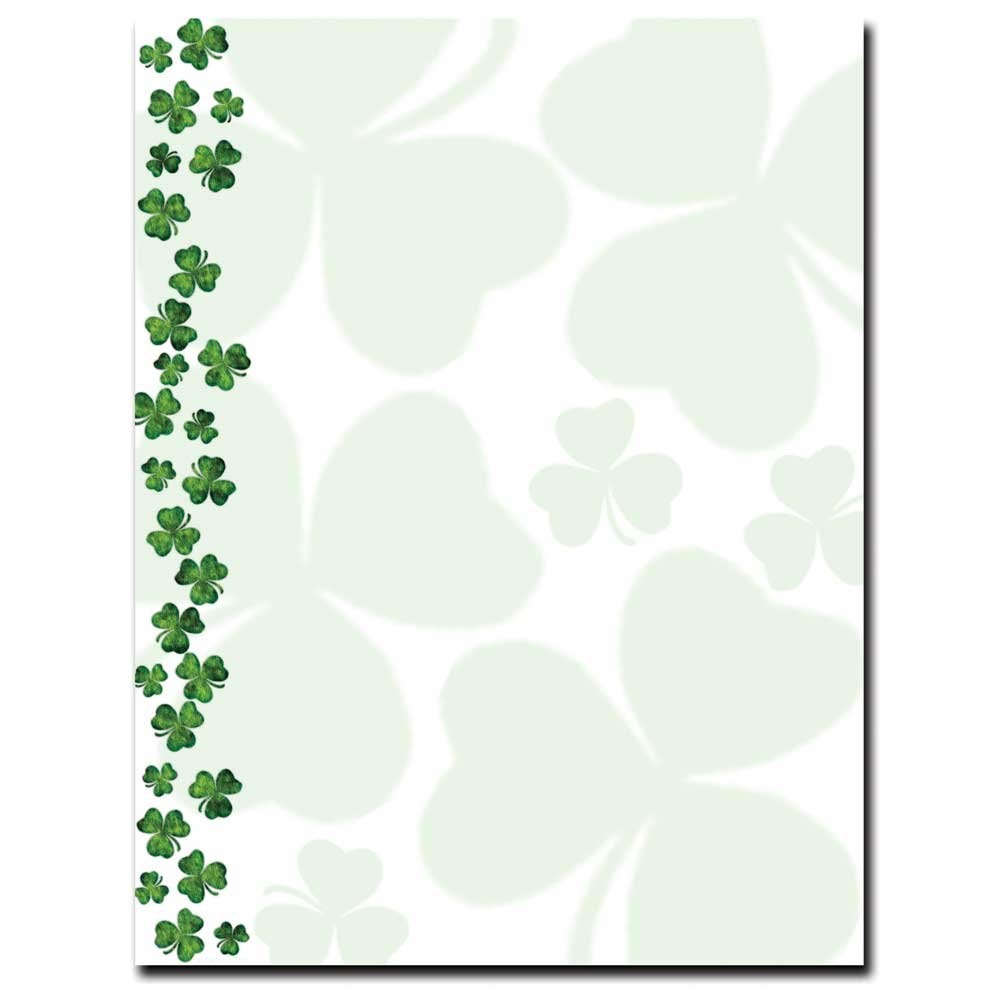 Shamrock Showers Letterhead Laser Inkjet Printer Paper 100 PCS Stationery