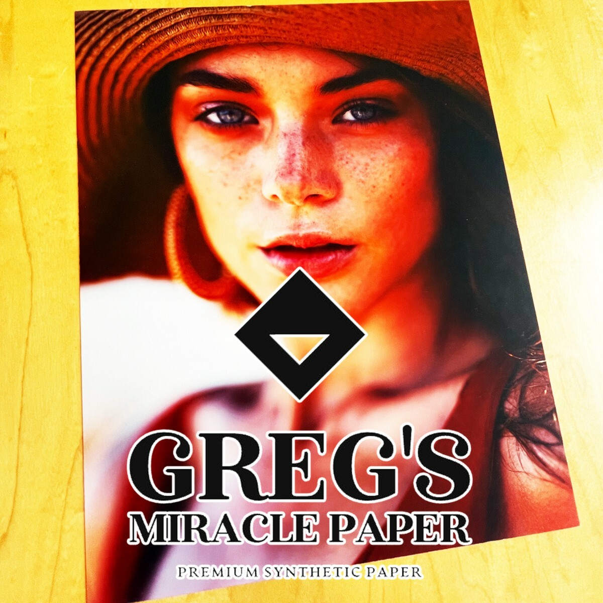 Greg’s Miracle Paper – 10 sheets of synthetic paper for inkjet printing 8.5×11