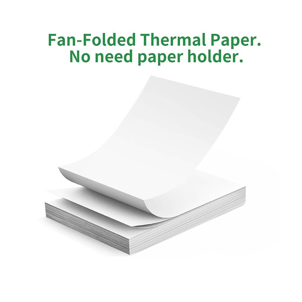 100-1000 Sheet 8.5″ x 11″ Thermal Printer Paper Quick-Dry US Letter Size Paper
