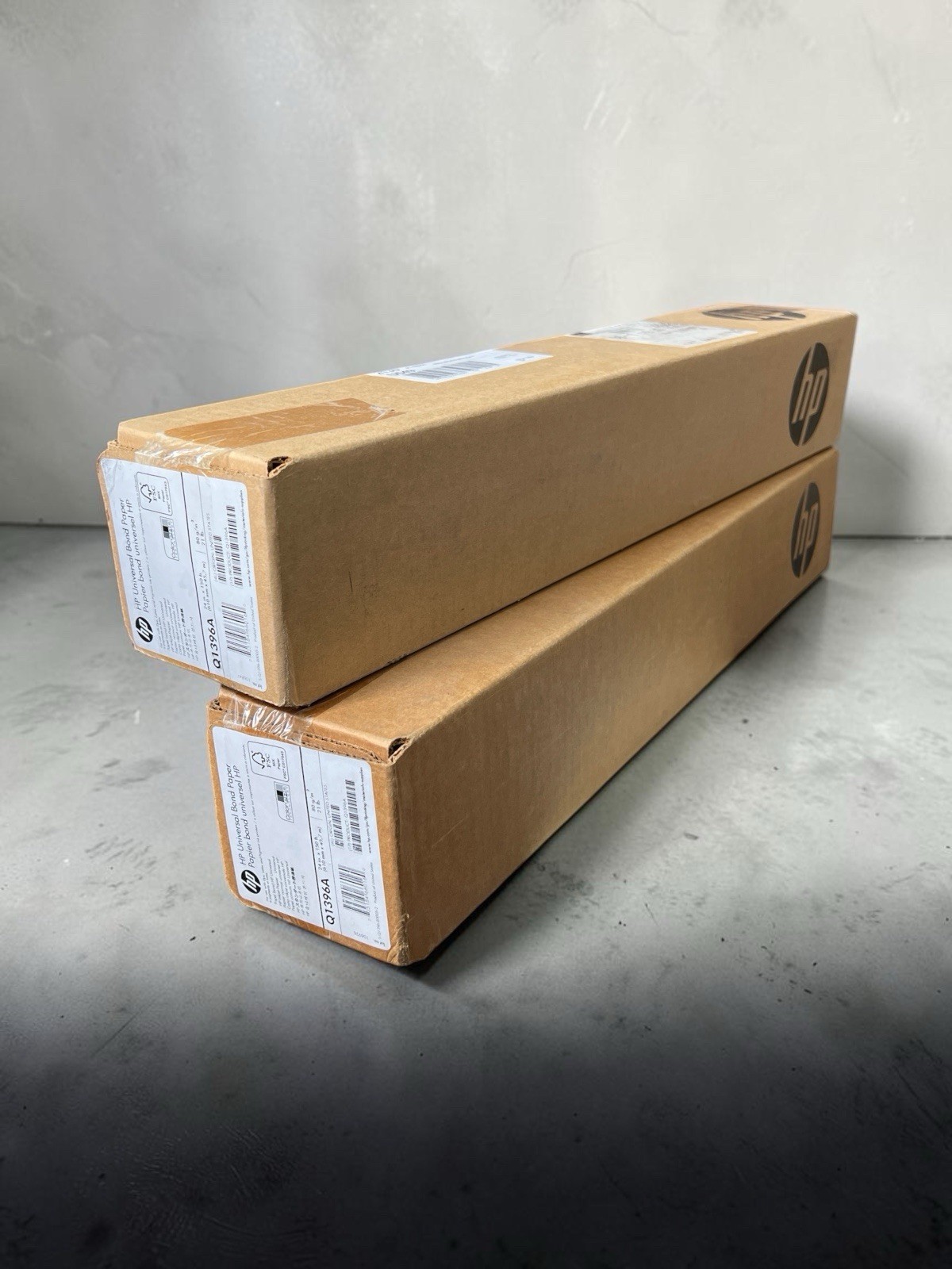 HP Q1396A Universal Bond Paper Roll 24″ x 150′ 80gsm DesignJet Wide Format 2Pack