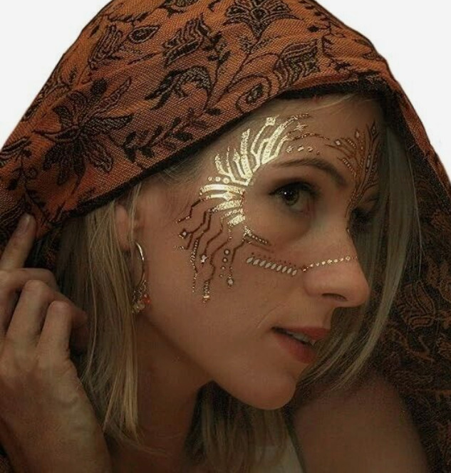 INKJET Temporary Tattoo Tatoo GOLD Transfer Decal Paper 8.5”x11” 30Sh Made In US