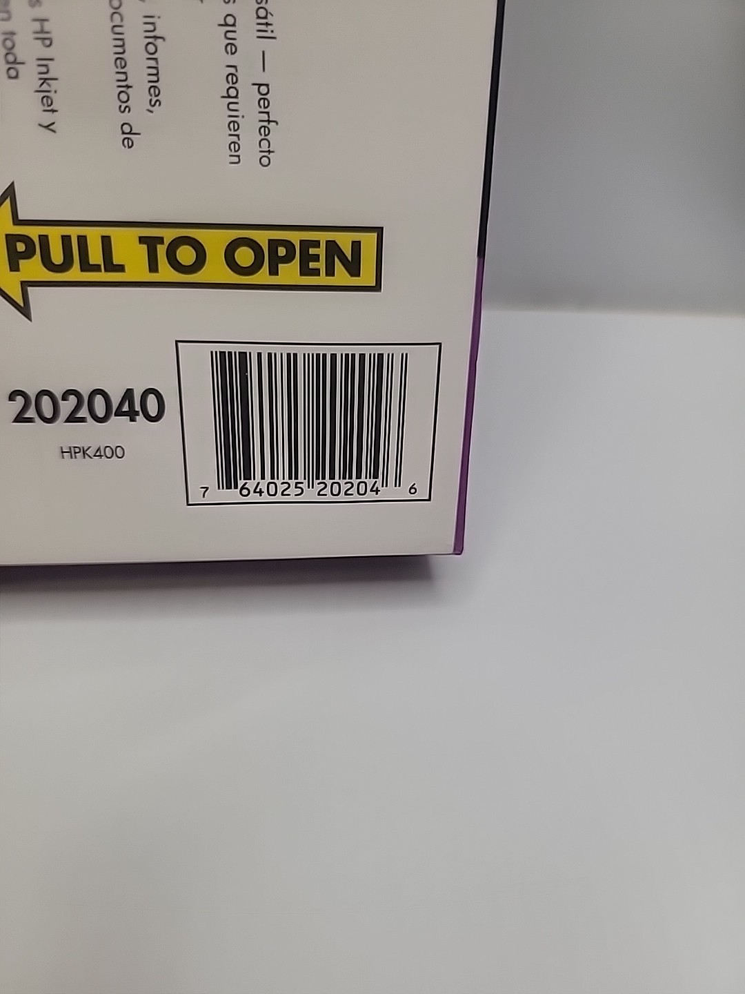 2 X HP Color Inkjet And Laser Paper. 8.5 X 11. 24 Lb, 97 Brightness . 400 Sheets