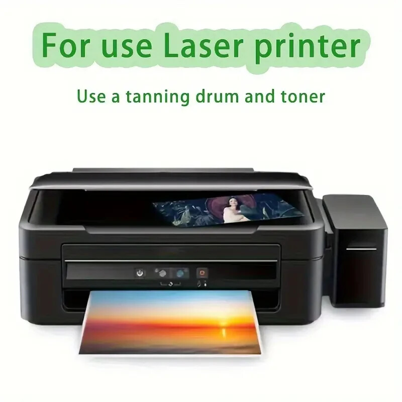 Clear Glossy Self Adhesive A4 Sticker Paper/Label for Inkjet & laser