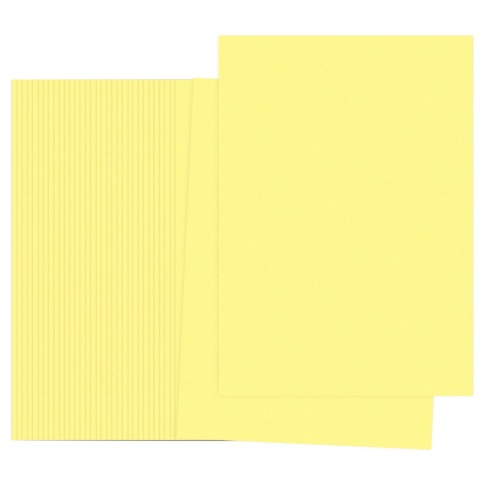 Light Yellow Color Copy Paper, 100 Sheets 11.7×8.3″ A4 70gsm