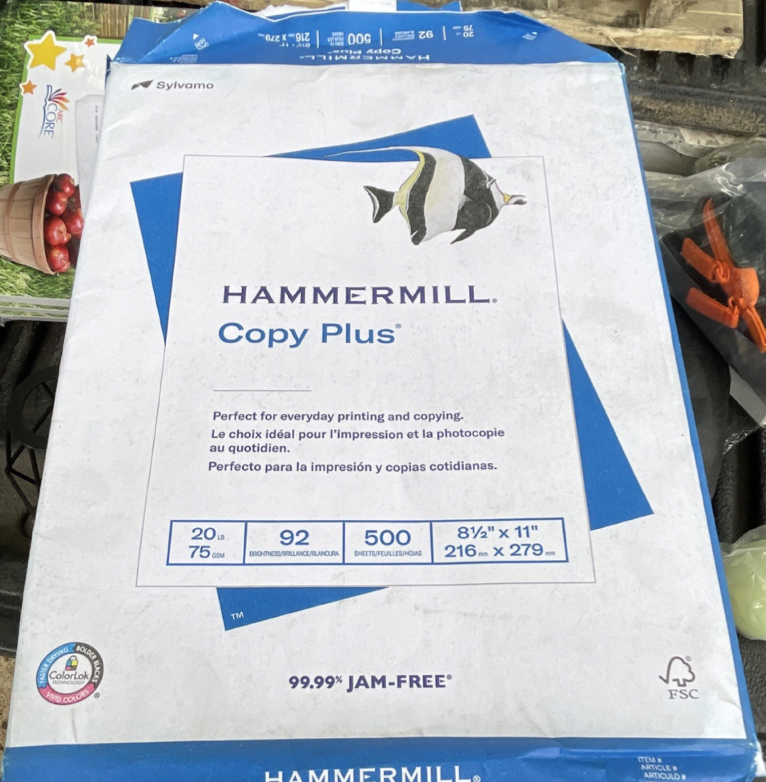 Hammermill Copy Plus Printer Paper 8.5×11 Matte White 75gsm 500 Sheets