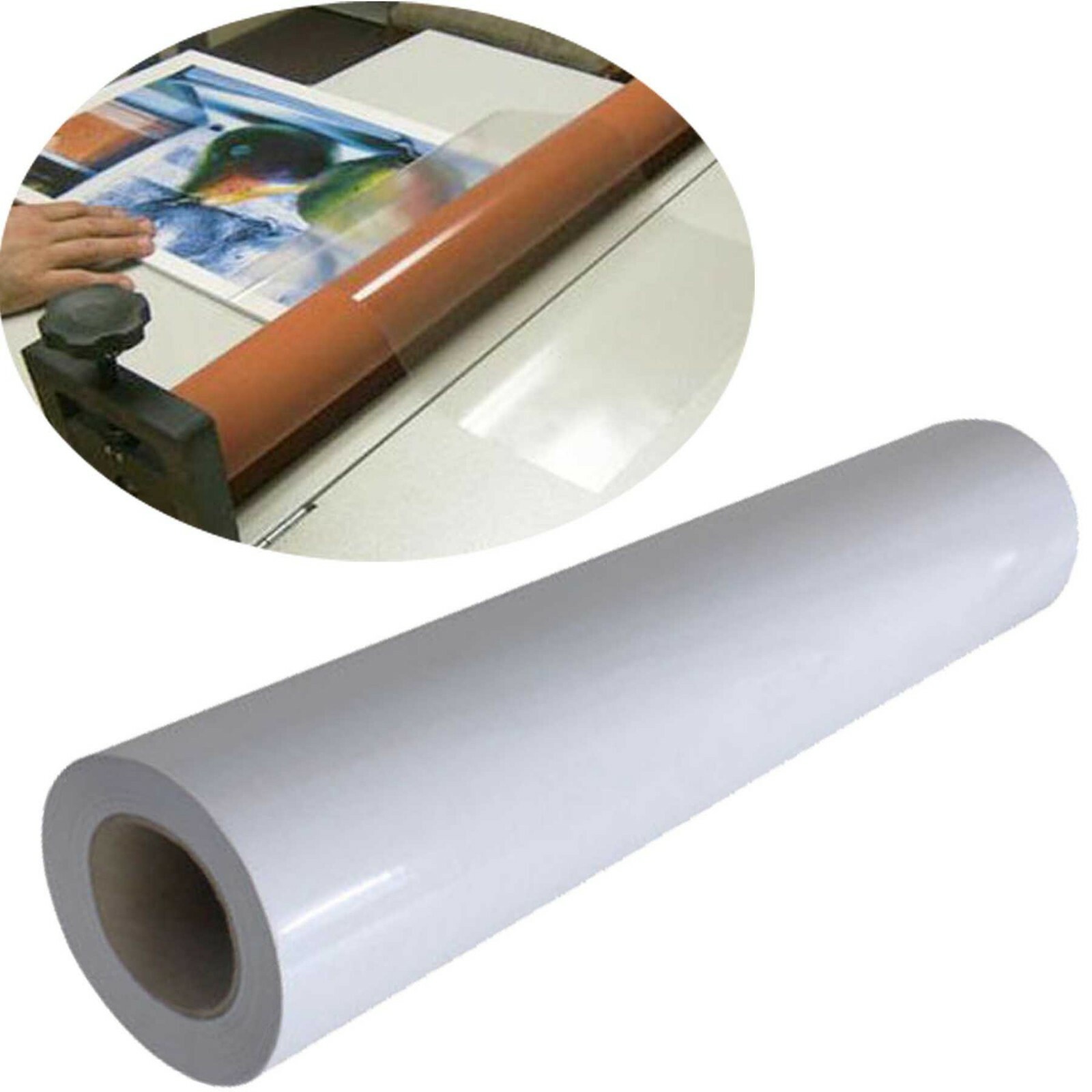 54″x150ft High-tack Self-adhesive Gray-Back Air-Release Polymer Truck Vinyl