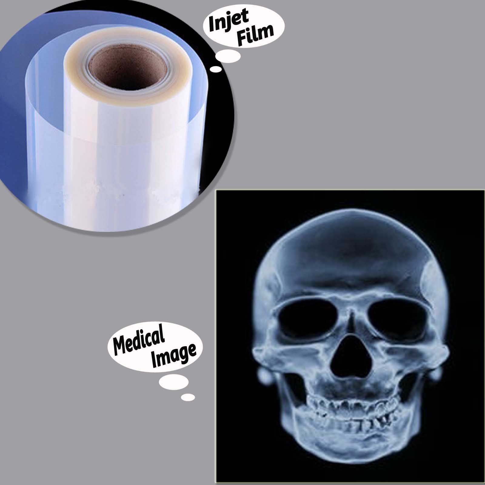 Waterproof Instant-Dry Inkjet Screen Printing Transparency Film 13″x100ft / roll