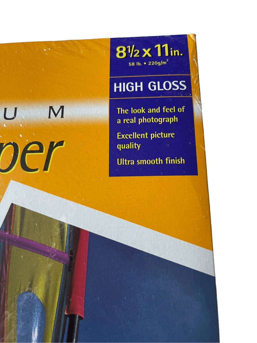 Kodak Premium Picture Paper 15 SheetsHeavy Weight High Gloss 8 1/2 X 11 8mil