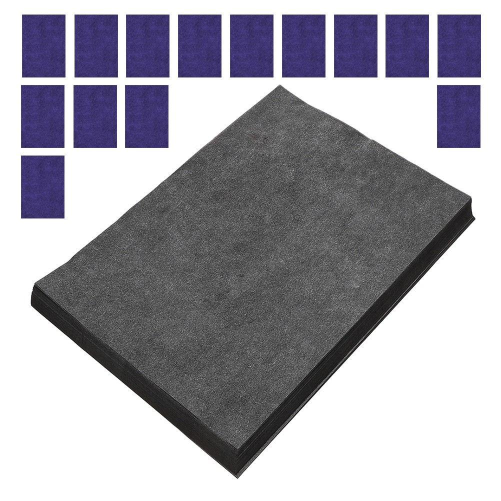 Assorted Color Graphite Tracing Paper Set for Embroidery Durable Transfer Sheets