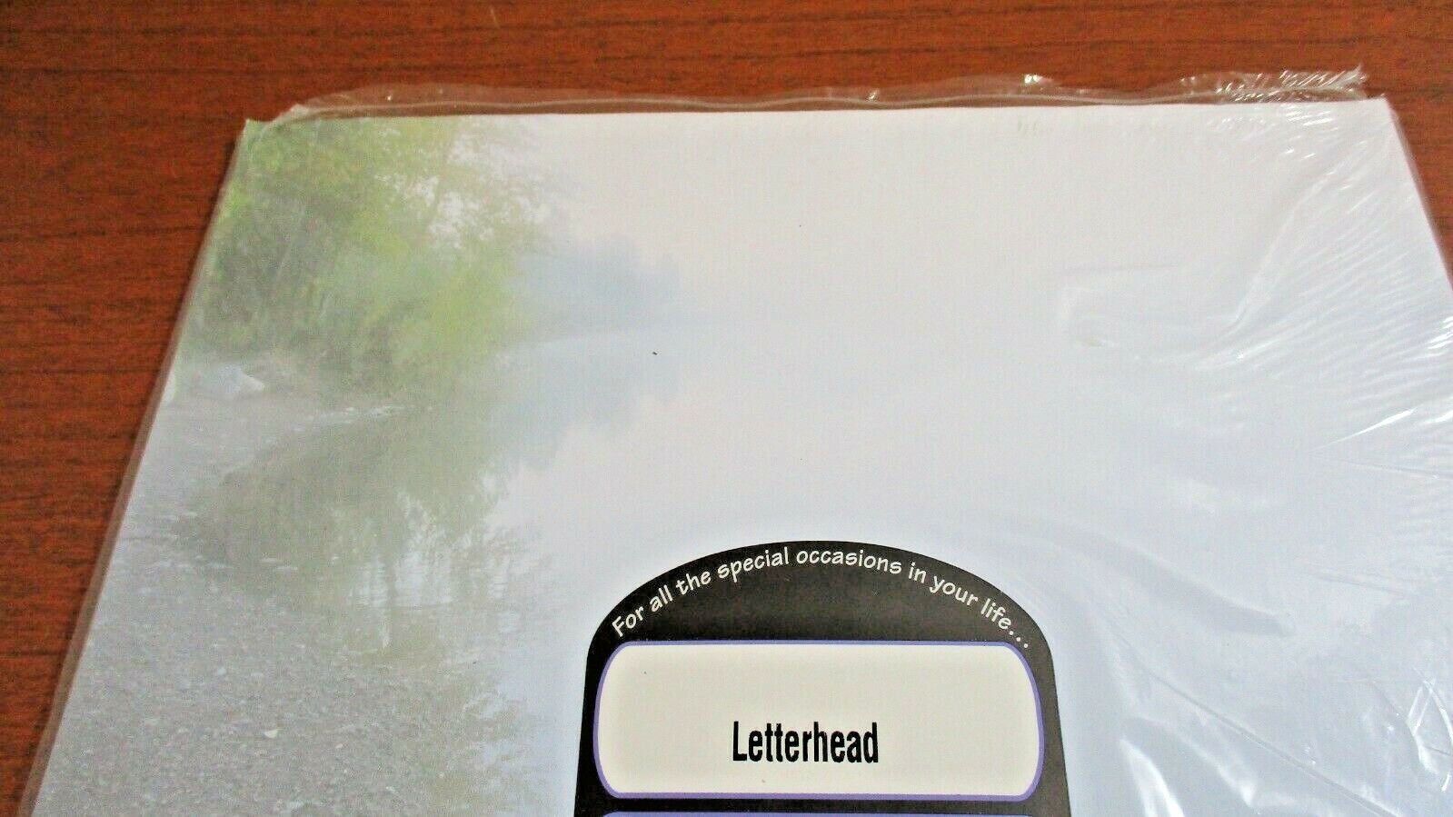 MASTERPIECE STUDIOS~24 Sheets RIVER’S EDGE Computer LETTERHEAD PRINTER PAPER