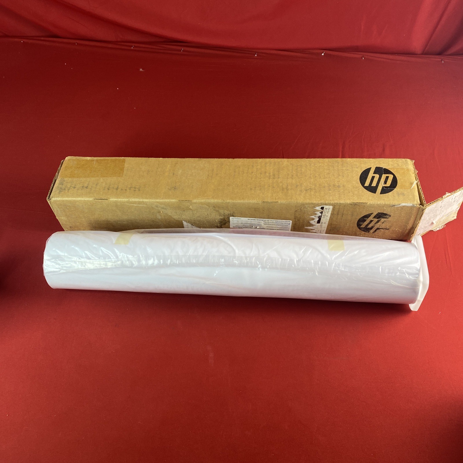HP (C1860A) Bright White Paper 24” x 150ft for Inkjet Printers – New Open Box!