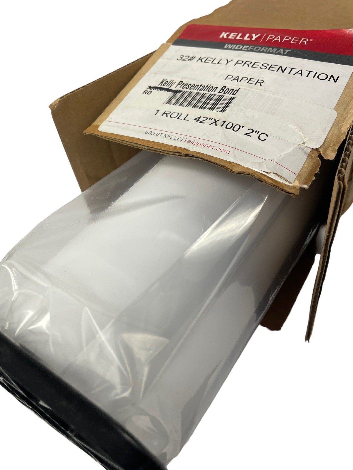 Kelly Presentation Bond Large Format Instant Dry Photo Paper 42″ x 100 ft 2″C