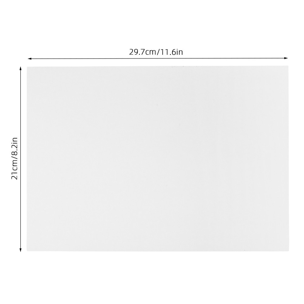 100pcs A4 Self-Adhesive Printable Paper – Sticker Paper for Inkjet Printers –