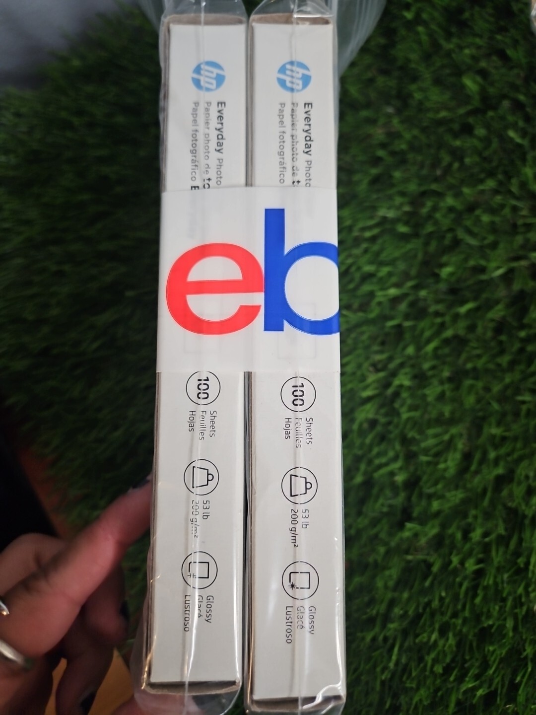 HP Everyday Photo Paper Glossy 53 Lb 4 x 6 in. 200 Total sheets