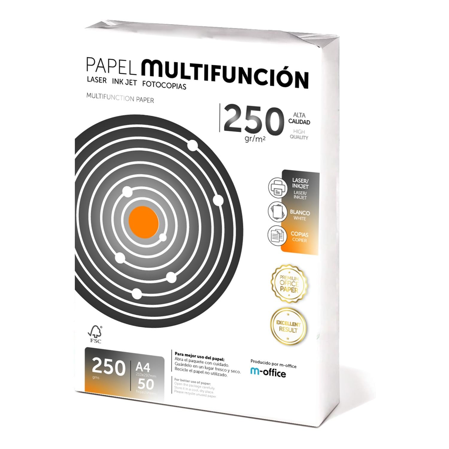 Folios A4, 250g, 50 Sheets, Multipurpose Paper, Printer, Laser and Inkjet Printer…