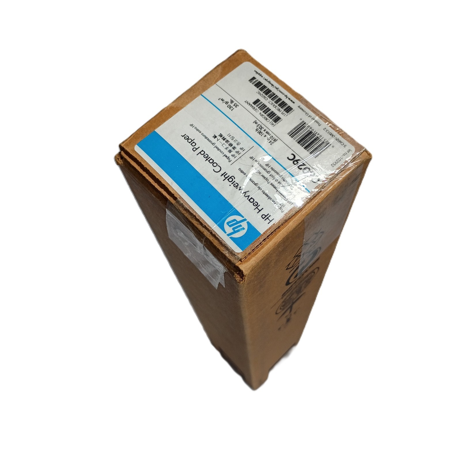 HP C6029C Heavyweight Coated Paper 24″ x 75′ Roll Genuine OEM Matte DesignJet