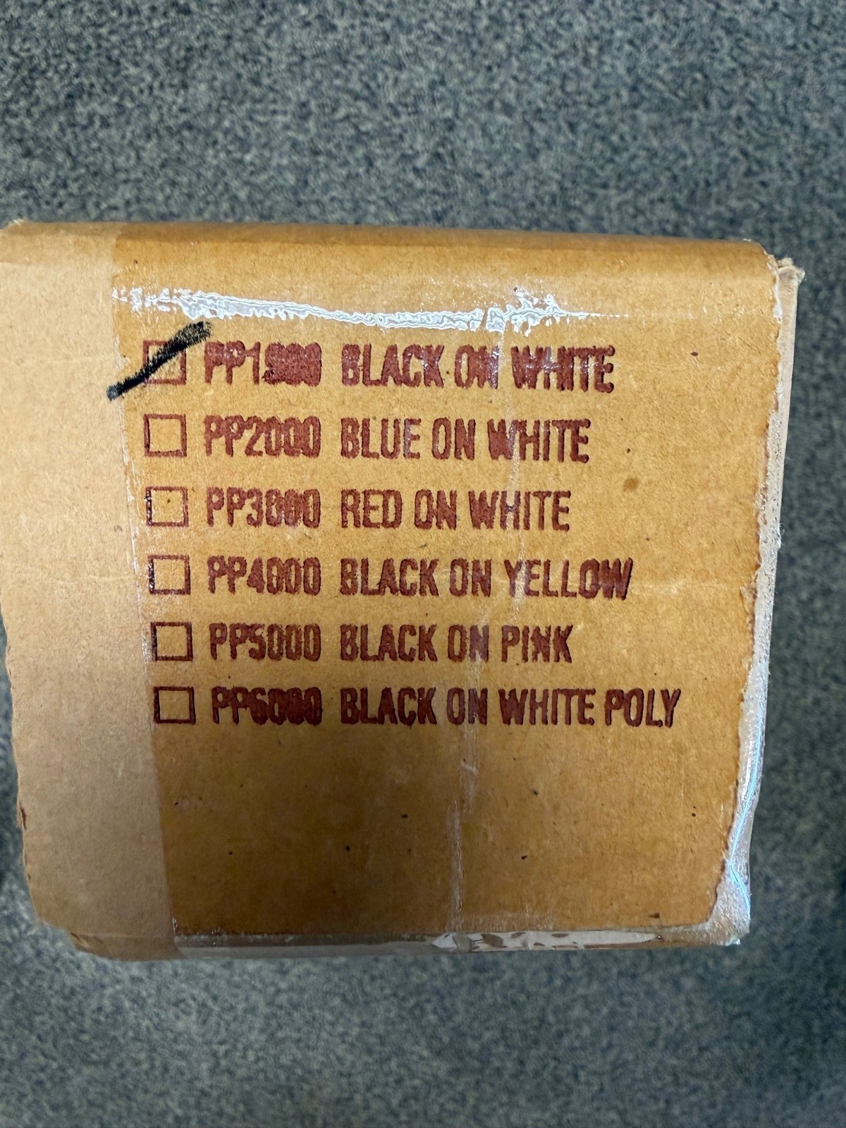 Poster Printer Paper Standard Thermal Paper Black On White 23in