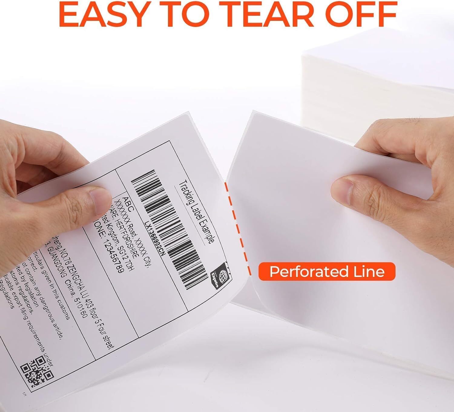 Thermal Direct Shipping Label (Pack of 500 4×6 Per Labels) – Commercial Grade