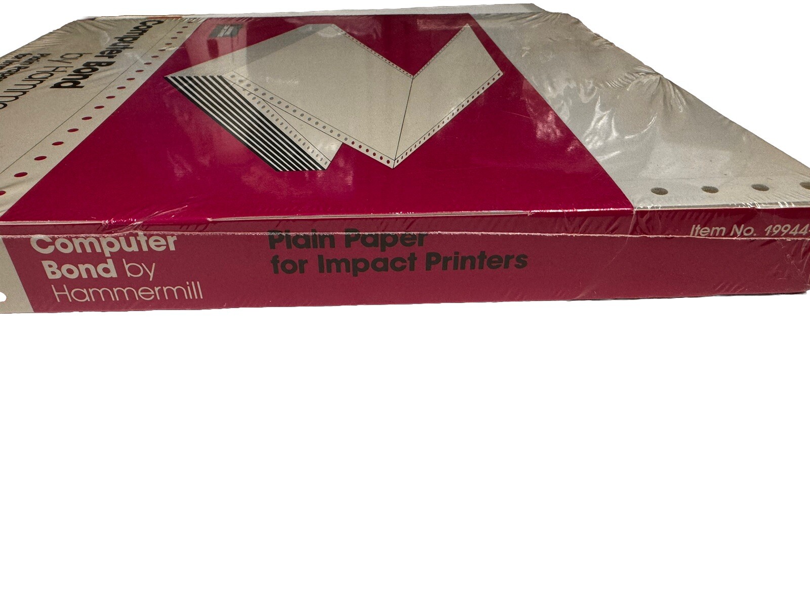 Hammermill Bond Continuous Feed Fanfold 9.5×11 Plain Paper for Impact Printers