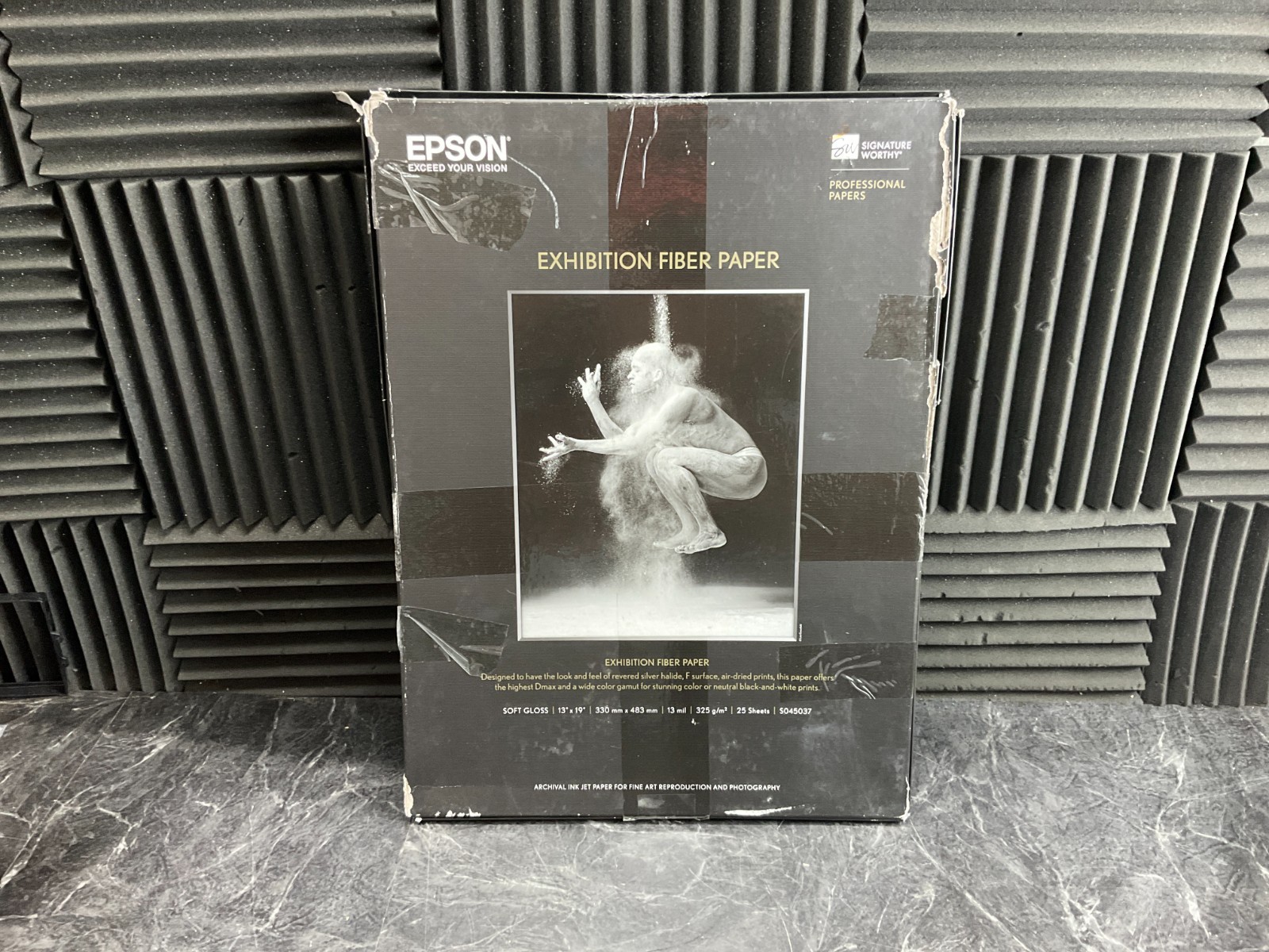 Epson Exhibition Fiber Paper 13″x19″, 25 sheets S045037 ✅ ❤️️ ✅ ❤️ OPEN BOX!