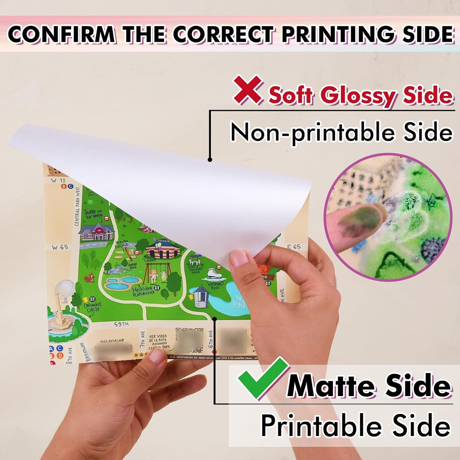 30 Sheets 11X17 Printable Waterproof Inkjet Paper Matte White Durable Vinyl
