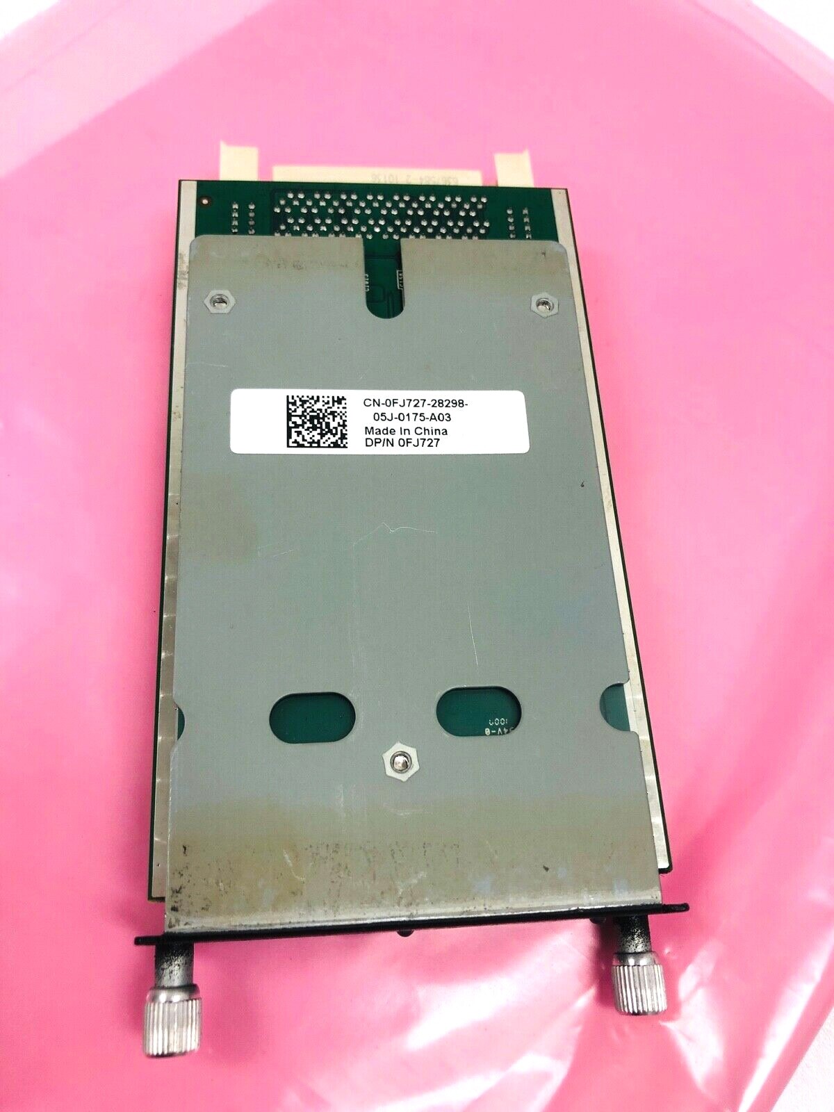 Dell 0FJ727 10GE XFP Dual Port Fiber Stacking Module. **UNTESTED**